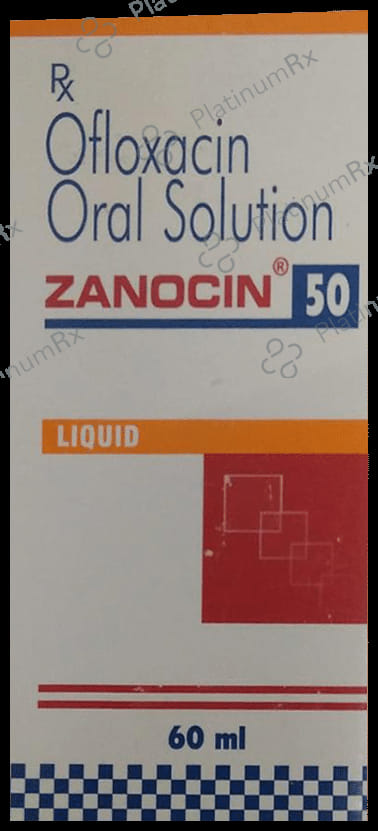 Zanocin 50mg Oral Solution 60ml