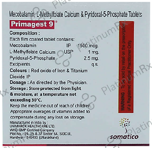 Primagest 9 Tablet 10s
