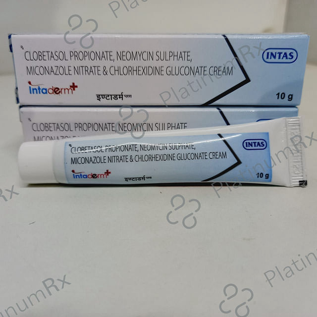 Intaderm Plus Cream 10gm