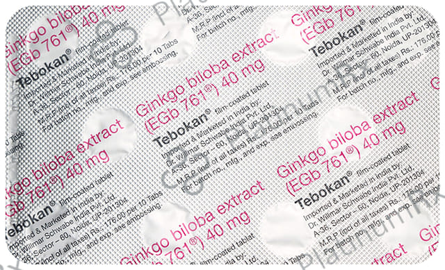 Tebokan 40mg Tablet 10s