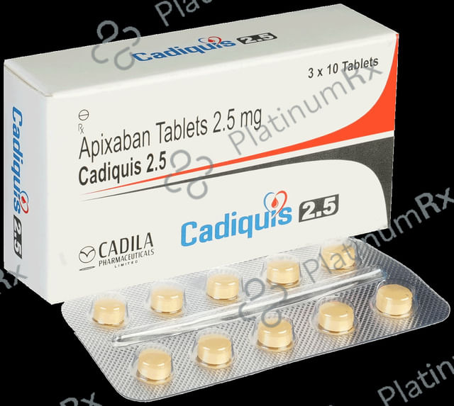 Cadiquis 2.5mg Tablet 10s