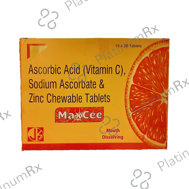 MaxCee Vitamin C Chewable Tablet 20s
