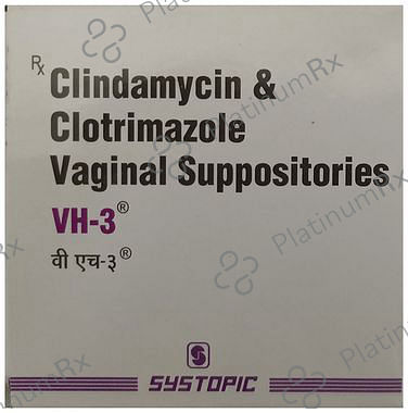 VH 300mg Vaginal Suppository 3s