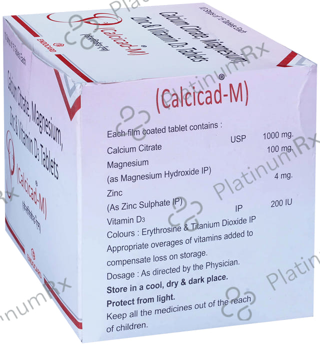 Calcicad M Tablet 15s
