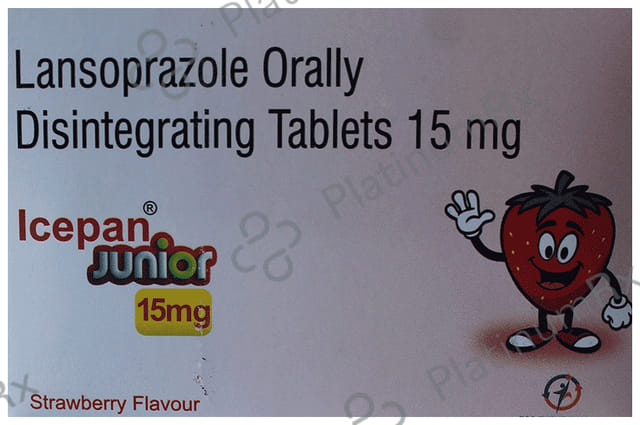 Icepan Junior 15mg Tablet MD Strawberry