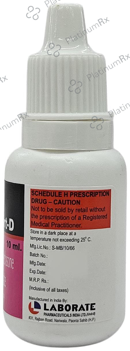 Gentacort D Eye/Ear Drops