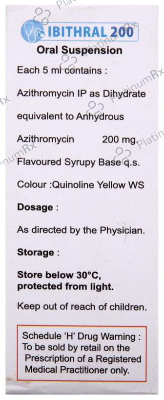 Ibithral 200 Rediuse Oral Suspension
