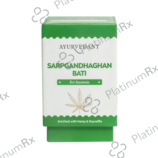 Baidyanath (Jhansi) Ayurvedant Sarpgandhaghan Bati Tablet