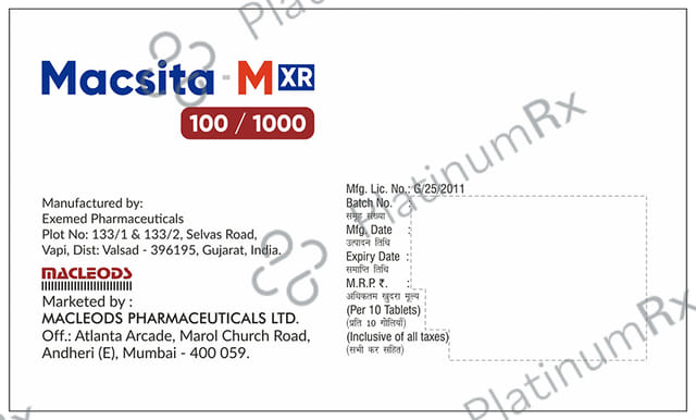 Macsita-MXR 100/1000 Tablet