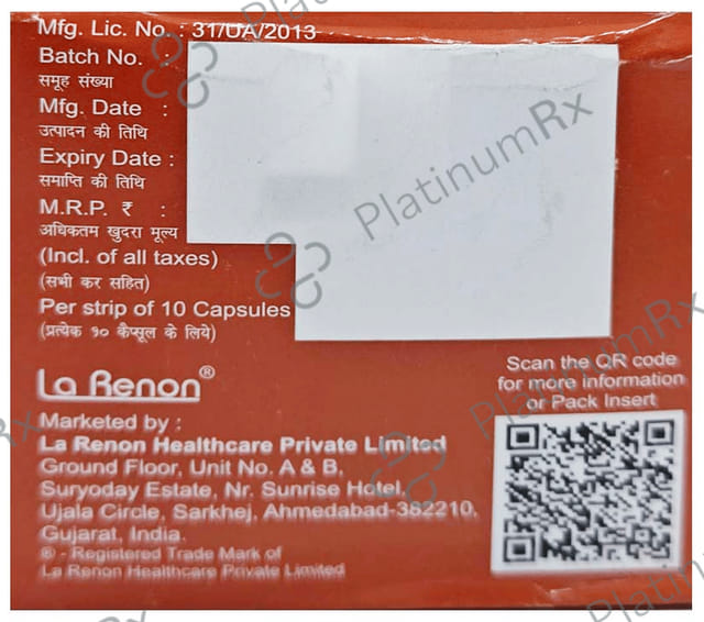 Pbren D 75mg/20mg Capsule