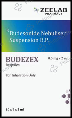 Budezex 0.5mg Solution for inhalation 2ml