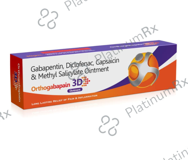 Orthogabapain 3D Ointment 30gm