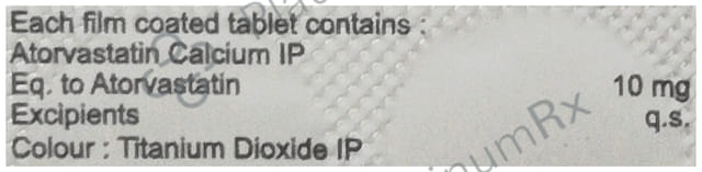 Lipitab 10mg Tablet 15s