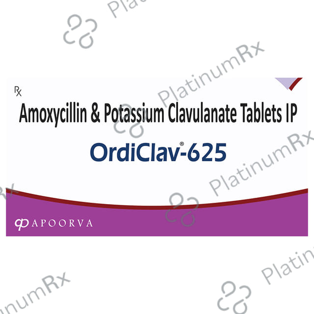 Ordiclav 625 Tablet
