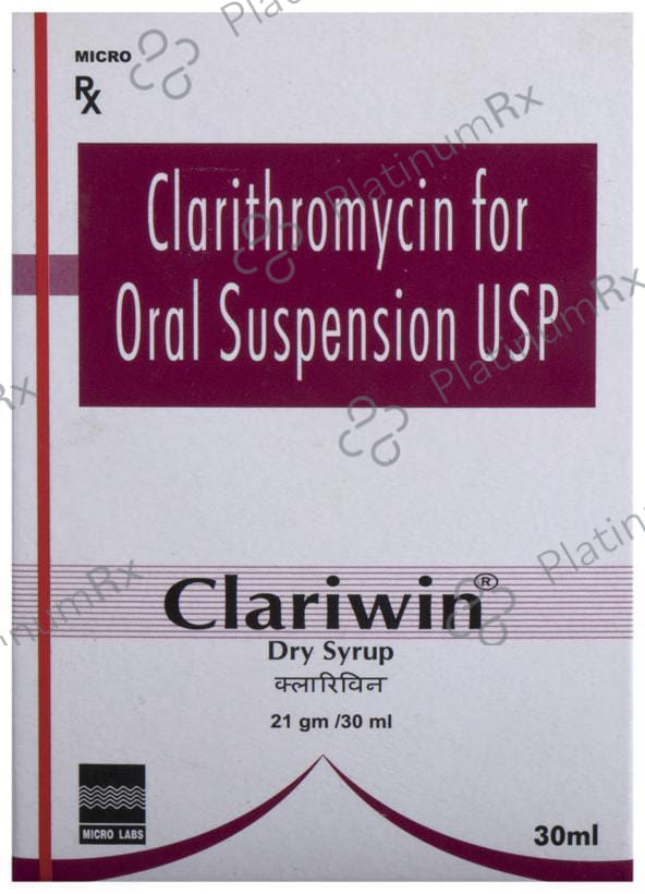 Clariwin 125mg Dry Syrup 30ml