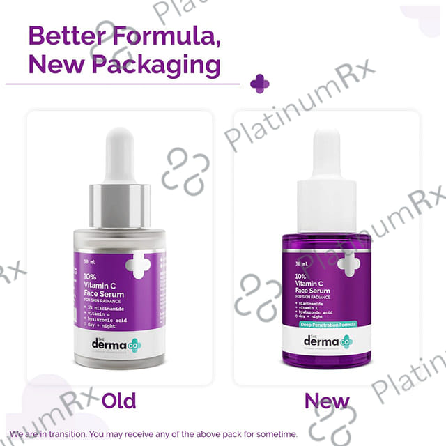 The Derma Co 10% Vitamin C Face Serum 30 ml