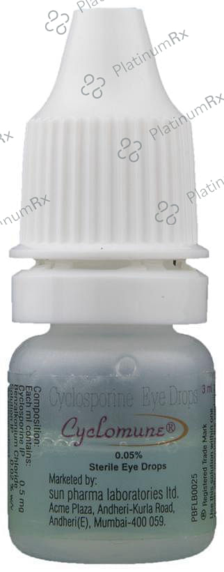 Cyclomune 0.05% Eye Drop 3ml