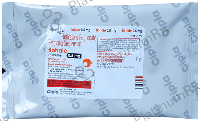 Flohale 0.5mg Respules 5X2ML