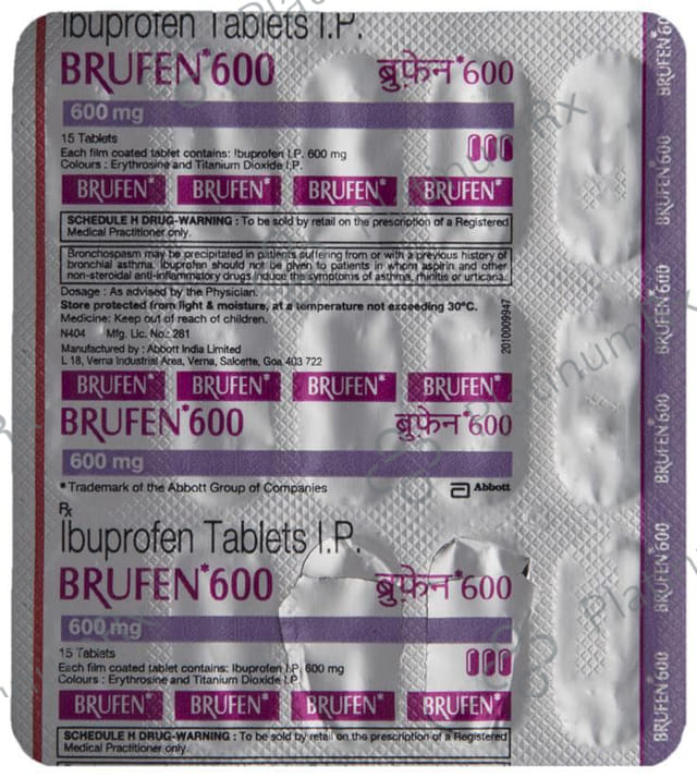 Brufen 600mg Tablet 15s