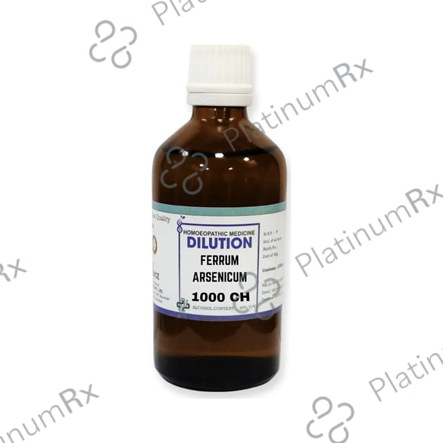 LDD Bioscience Ferrum Arsenicum Dilution 1000 CH 100 ml