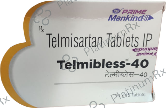 Telmibless 40mg Tablet 15s
