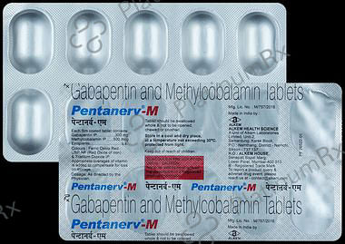 Pentanerv M 300mg/500mcg Tablet 10s