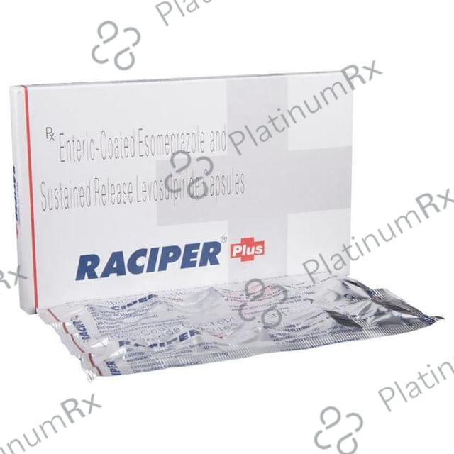 Raciper Plus 40/75mg Capsule SR 10s