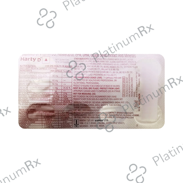 Harty D3 Light Capsule 10s