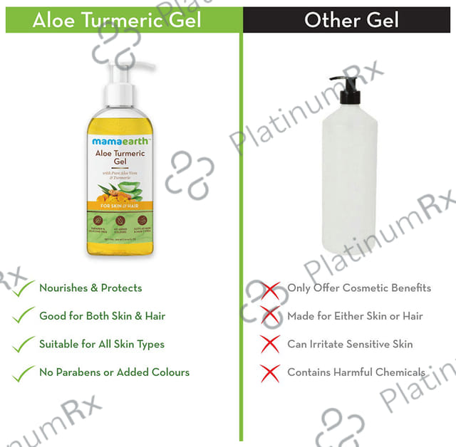 Mamaearth Aloe Turmeric Gel 300 ml