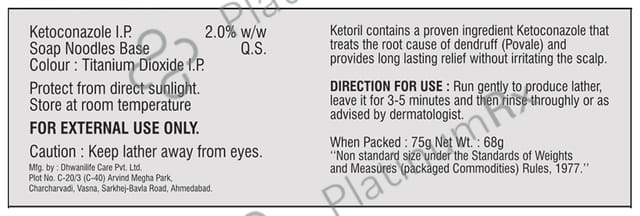 Ketoril Soap 75gm