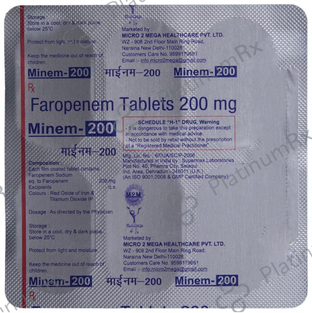 Minem 200 Tablet