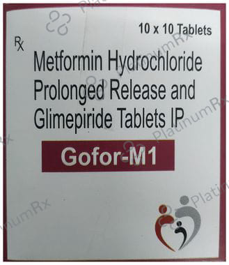 Gofor M 1mg/500mg Tablet PR