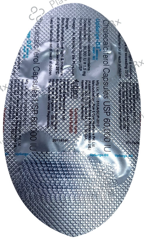 Upsurge D3 Capsule 4s