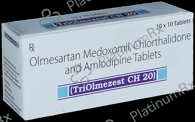 Triolmezest CH 20 5/12.5/20mg Tablet 10s