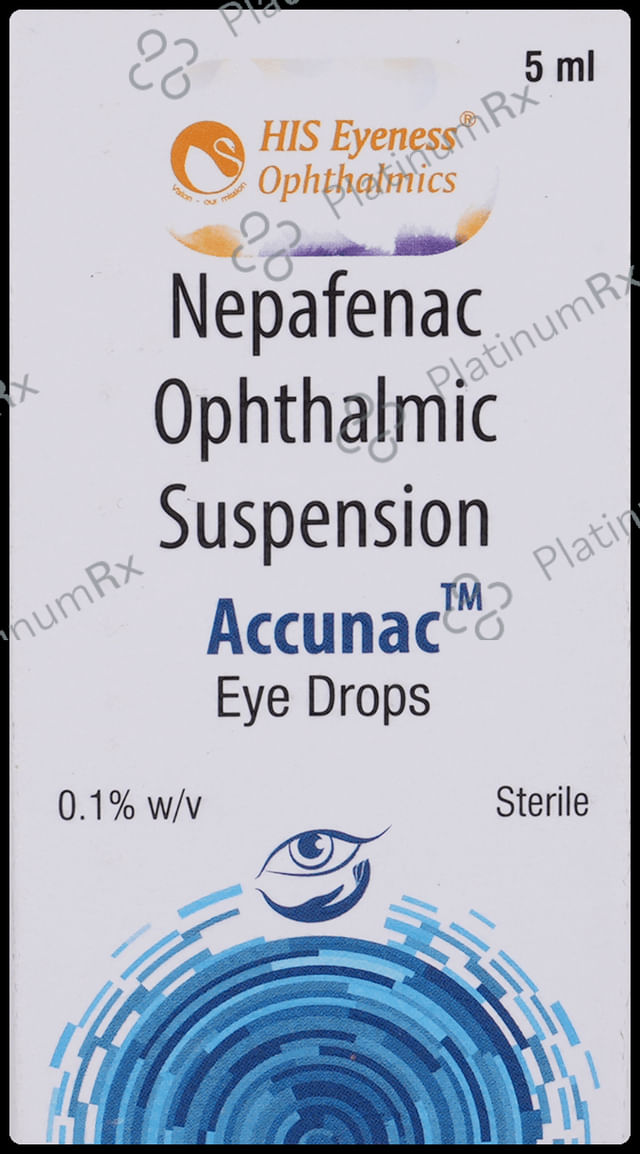 Accunac 0.1% Eye Drop 5ml