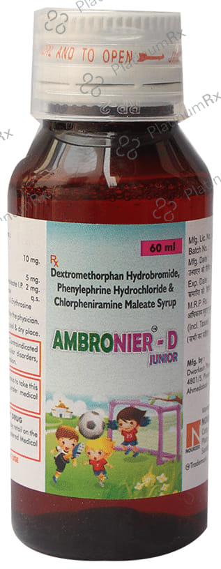 Ambronier D Junior Syrup 60ml