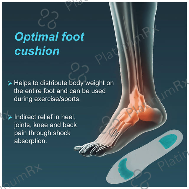 Tynor K-01 Insole Full Silicon (Pair) Small