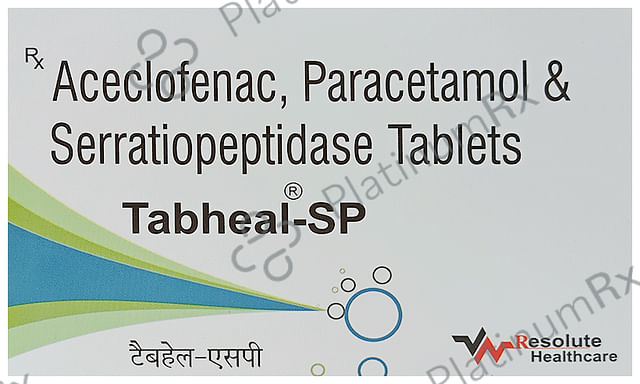 Tabheal SP 100mg/325mg/15mg Tablet