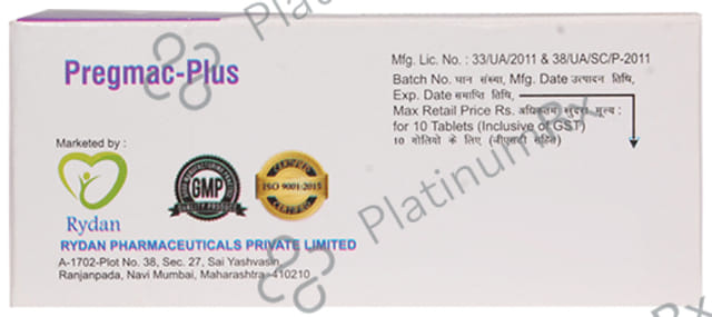 Pregmac Plus Tablet SR 10s