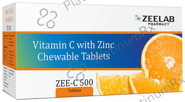 Zee-C 500 Chewable Tablet