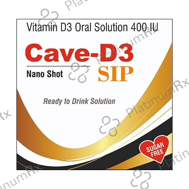 Cave-D3 Sip Nano Shot Sugar Free
