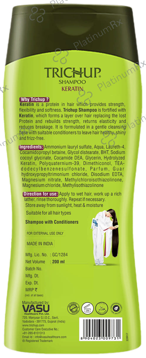 Trichup Keratin Shampoo 400 Shampoo