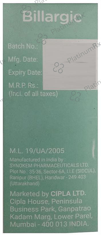 Cipla Kids Billargic Oral Solution Strawberry