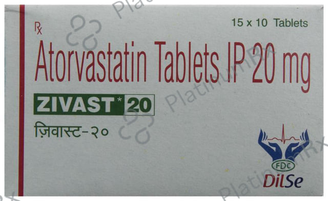 Zivast 20mg Tablet 10s