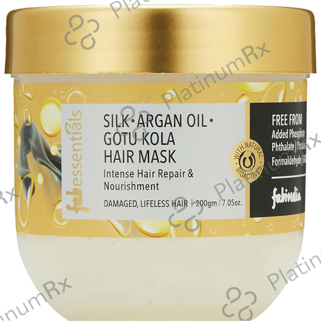 Fabessentials Silk, Argan Oil and Gotu Kola Hair Mask
