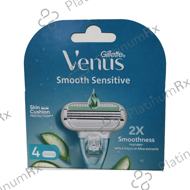 Gillette Venus Smooth Razor Catridge 4 units