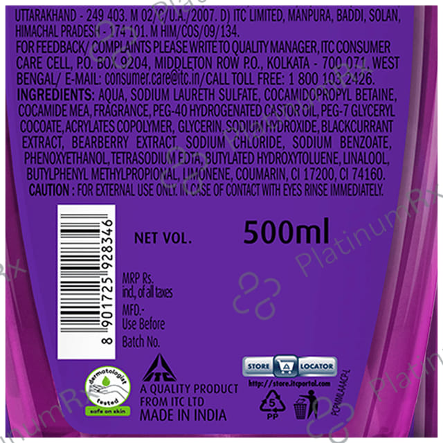 Fiama Shower Gel Blackcurrant & Bearberry