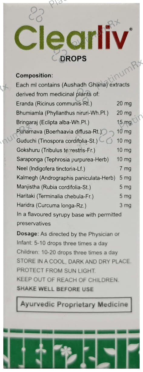 Clearliv Oral Drops 30ml