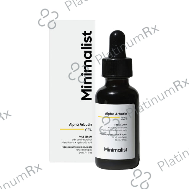 Minimalist 02% Alpha Arbutin Face Serum 30ml