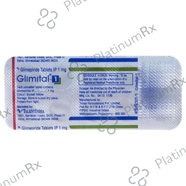 Glimital 1 Tablet